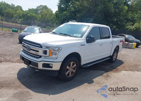 2018 Ford F-150 Xlt from USA, damaged, VIN 1FTEW1EG7JFE55510